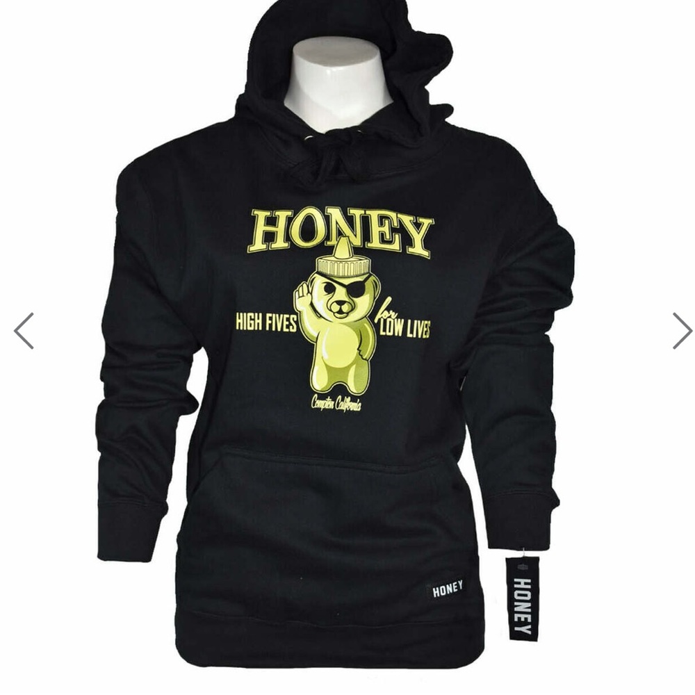 Honey hoodie in Black